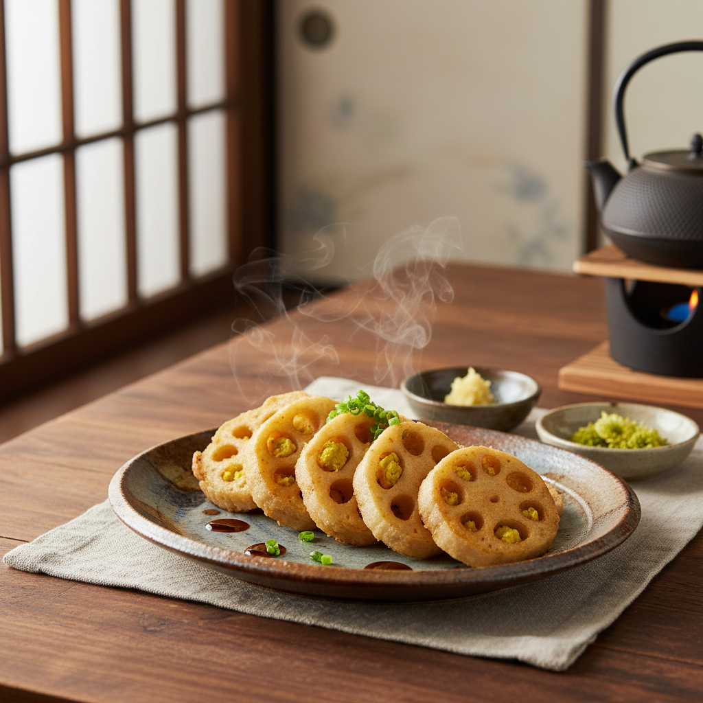 からし蓮根 Kumamoto