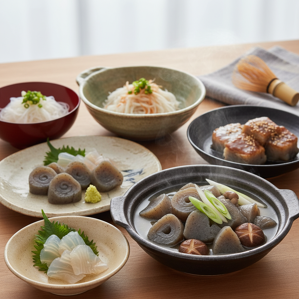 こんにゃく料理 Gunma