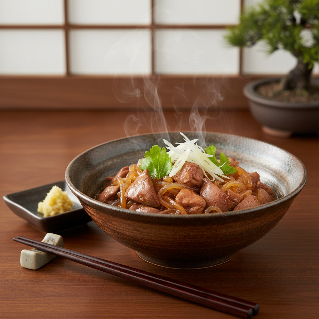鳥もつ煮 Yamanashi