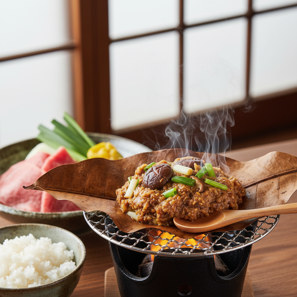 朴葉味噌 岐阜県