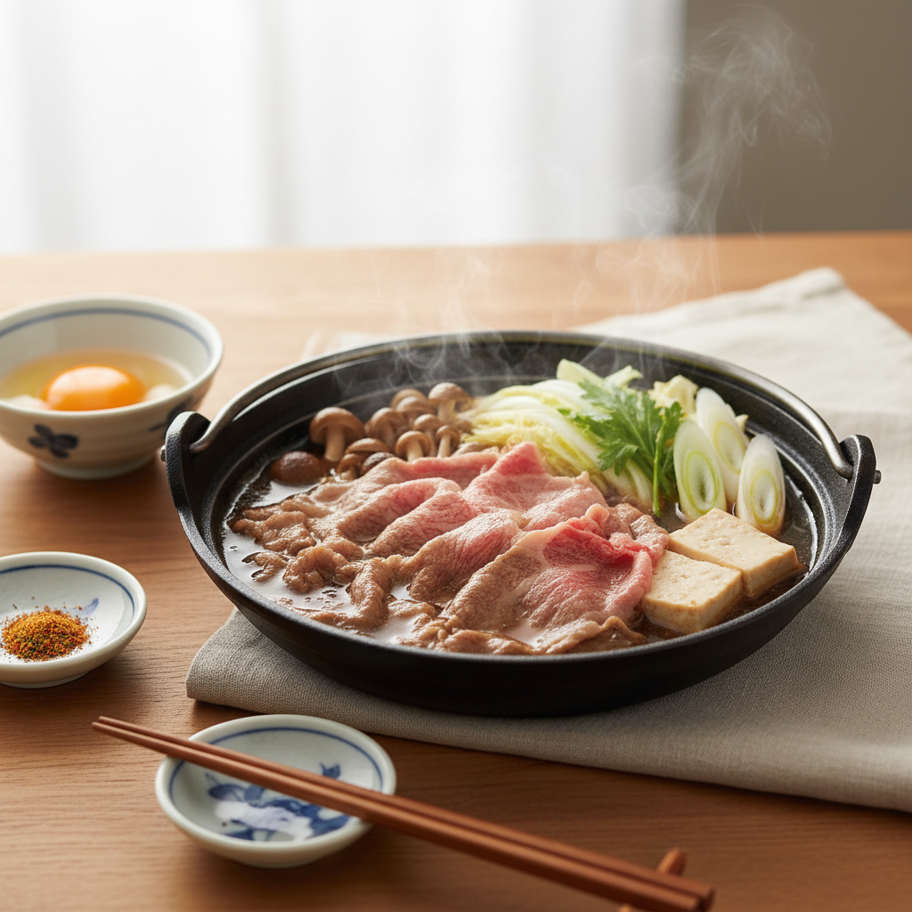 松阪牛のすき焼き 三重县