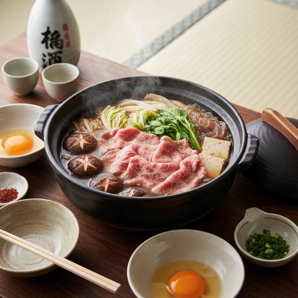 近江牛のすき焼き Shiga