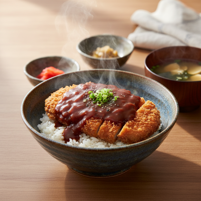 デミカツ丼 岡山県